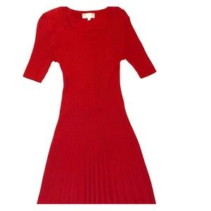 Comfy Red Dress (size small)